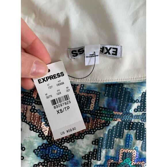 Express mini skirt size xs new with tags - Picture 3 of 4
